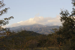 Rincon de la Vieja uitzicht op de vulkaan